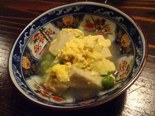 ３１高野豆腐玉子とじ