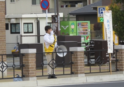 西鉄香椎駅街宣