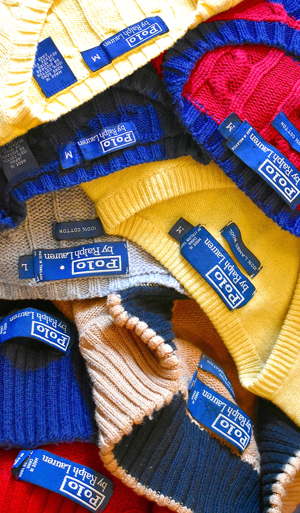 Ralph LaureラルフローレンRL50ニットセーター画像メンズレディースコーデ＠古着屋カチカチ