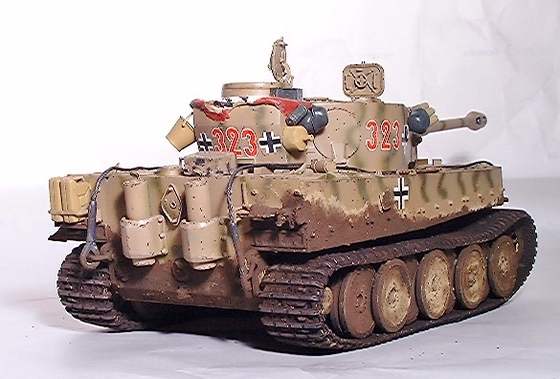 【旧作回顧】ティーガーⅠ・503重戦車大隊323号車（タミヤ） - TFマンリーコのブログ（1／35AFV専科）