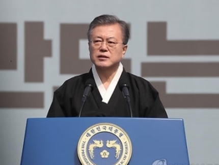 文在寅、韓国三・一運動記念式での演説でへタレる … 「親日残滓の清算も外交も、未来志向的に行われなければならない」「朝鮮半島の平和のために日本との協力も強化する」などと日本との協力強化を強調