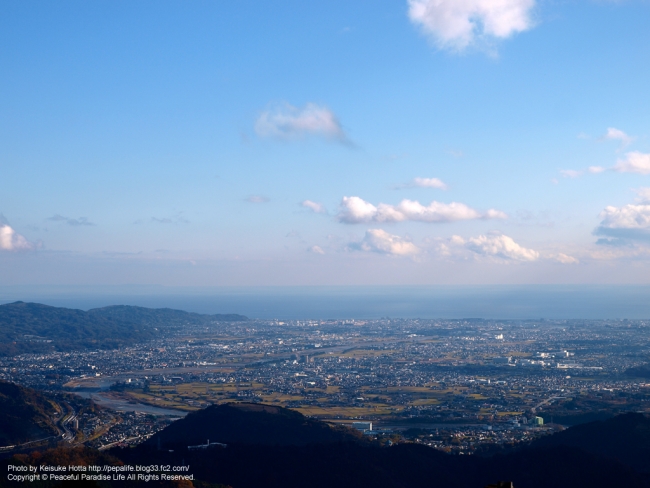 大野山からの眺め