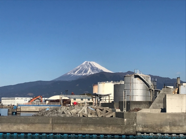 沼津からの富士山