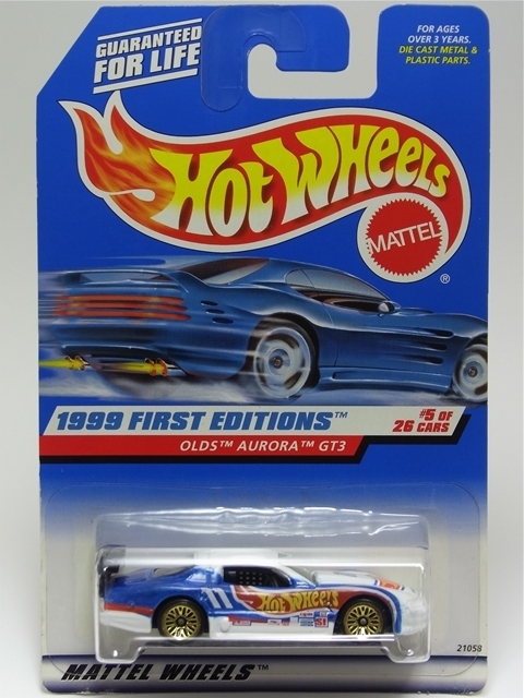 HOT WHEELS 1999 FIRST EDITIONS OLDS AURORA GTS-1  #5//26 SILVER