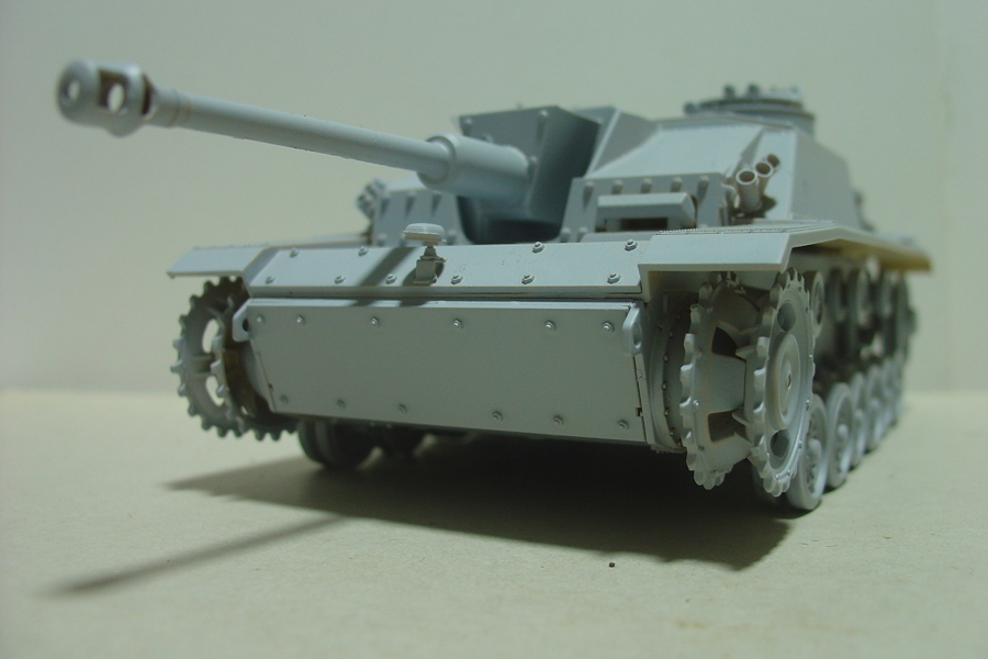 タミヤのミリタリーミニチュアシリーズ No197 ドイツ軍 ３号突撃砲G型 その２