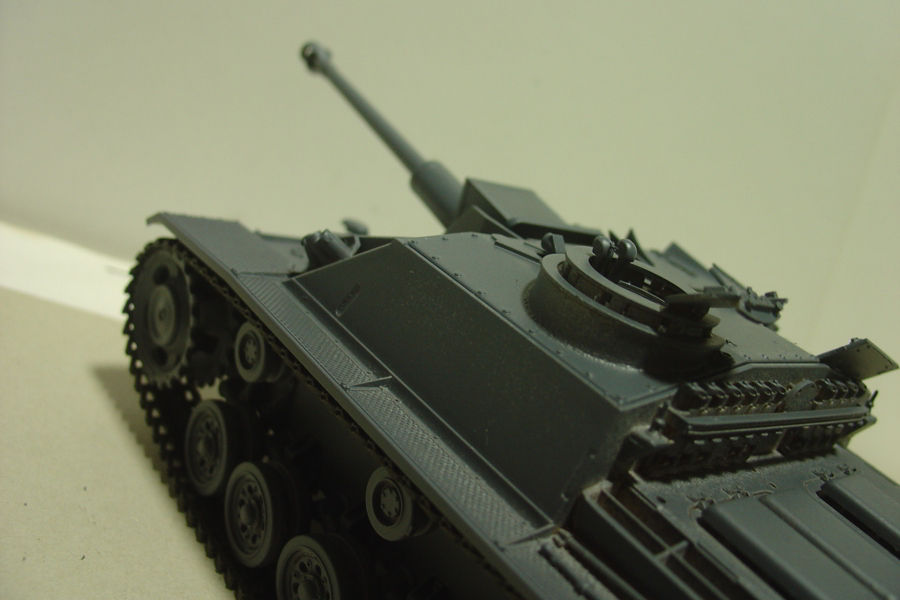 タミヤのミリタリーミニチュアシリーズ No197 ドイツ軍 ３号突撃砲G型 その４
