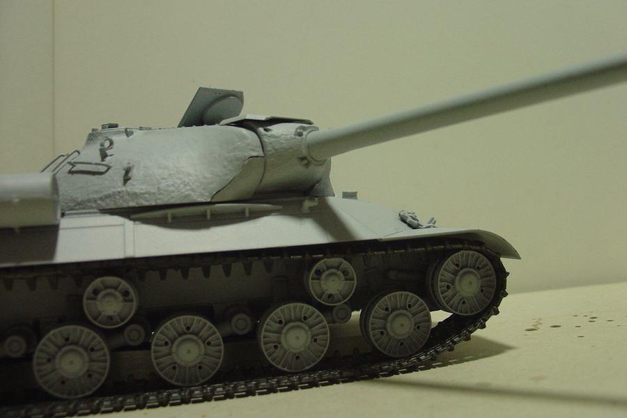 タミヤのミリタリーミニチュアシリーズ  No.211 ソ連軍 スターリン３重戦車 その５