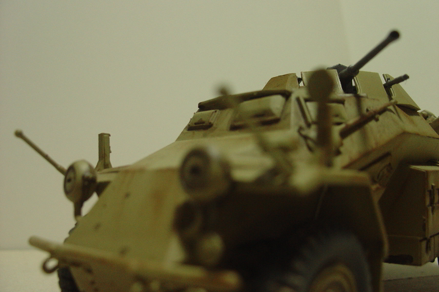 タミヤのミリタリーミニチュアシリーズ No.286 ドイツ軍 四輪装甲偵察車 その５
