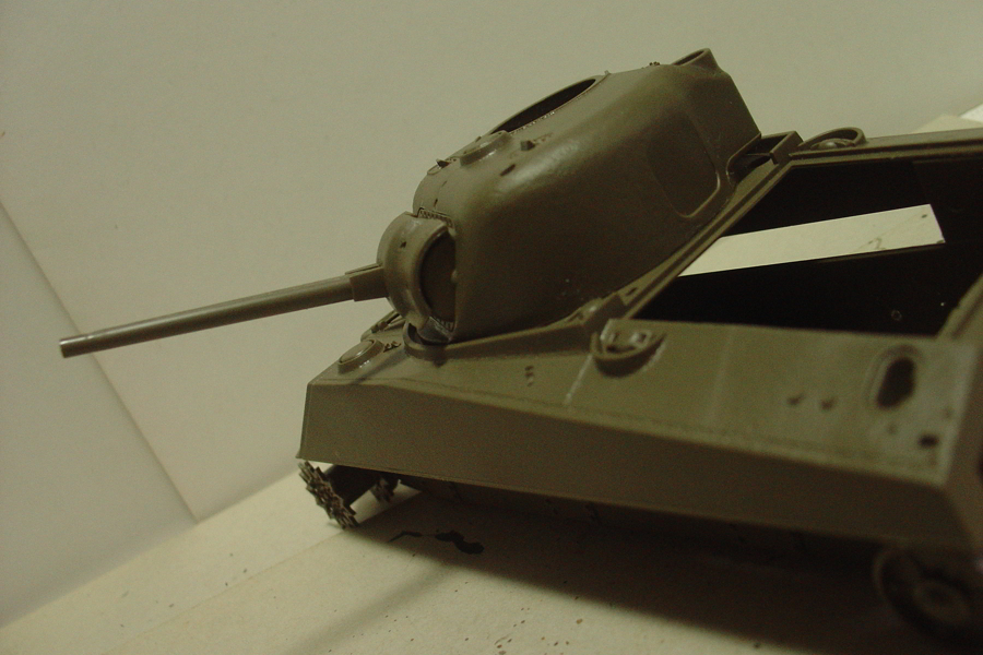 タミヤのミリタリーミニチュアシリーズ  No.190 アメリカ軍 M4シャーマン戦車初期型 その５