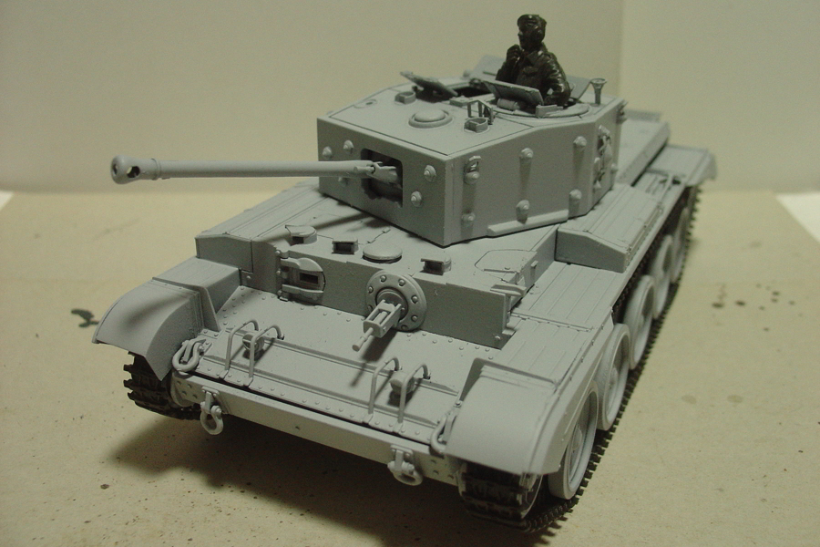 タミヤのミリタリーミニチュアシリーズ  No.221 イギリス軍 クロムウェル戦車 その２