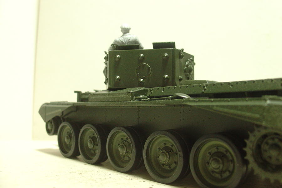 タミヤのミリタリーミニチュアシリーズ  No.221 イギリス軍 クロムウェル戦車 その３