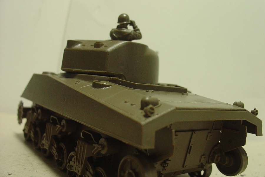 タミヤのミリタリーミニチュアシリーズ  No.190 アメリカ軍 M4シャーマン戦車初期型 その４