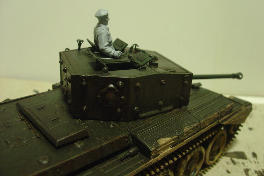 タミヤのミリタリーミニチュアシリーズ No.221 イギリス軍 クロムウェル戦車の写真 その３