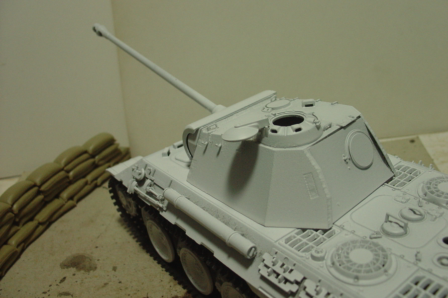 タミヤのミリタリーミニチュアシリーズ  No.065 ドイツ軍 パンター戦車 その２