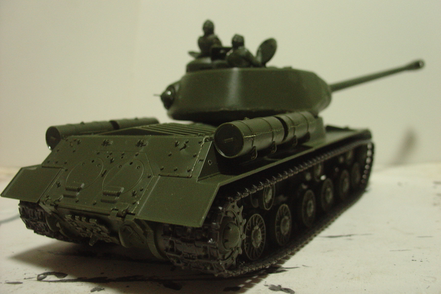 タミヤのミリタリーミニチュアシリーズ  No.289 ソ連軍 JS-2重戦車 その３