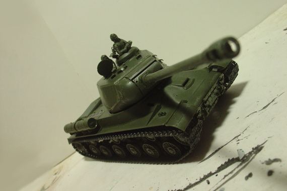 タミヤのミリタリーミニチュアシリーズ  No.289 ソ連軍 JS-2重戦車 その４