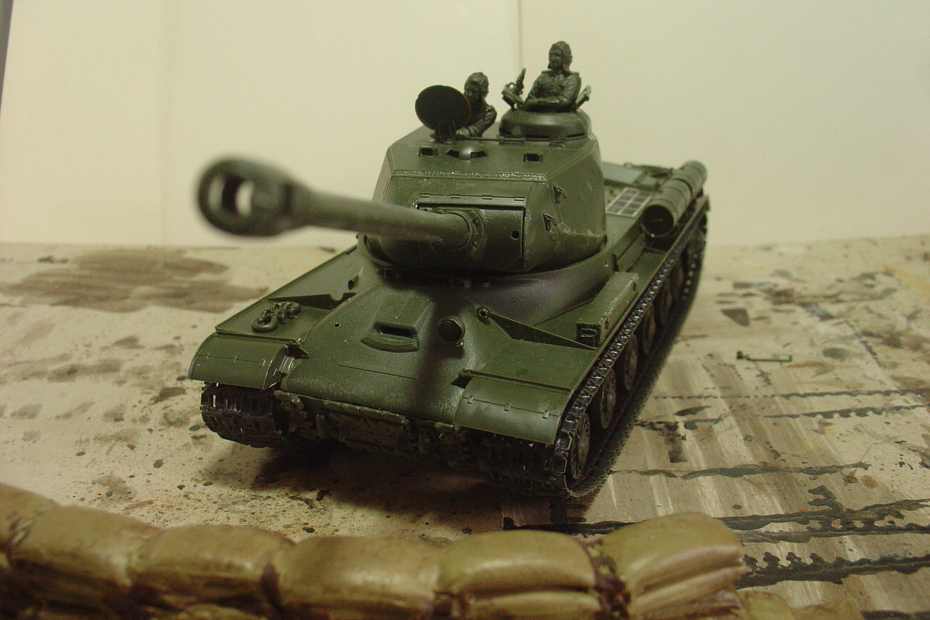 タミヤのミリタリーミニチュアシリーズ  No.289 ソ連軍 JS-2重戦車 その１