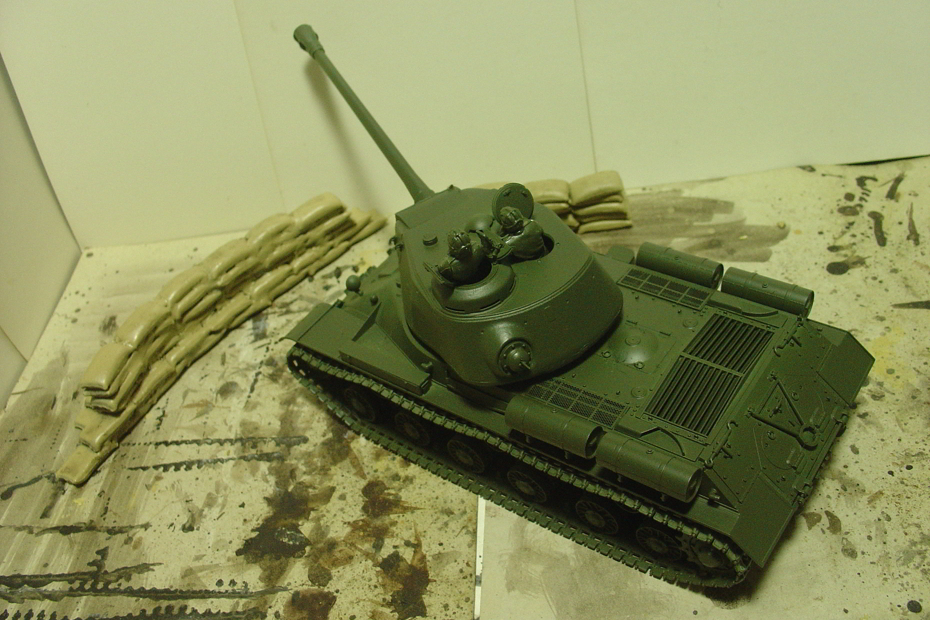 タミヤのミリタリーミニチュアシリーズ  No.289 ソ連軍 JS-2重戦車 その２