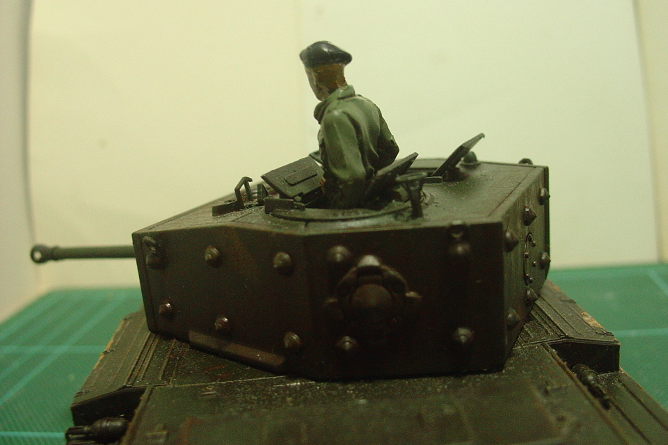 タミヤのミリタリーミニチュアシリーズ No.221 イギリス軍 クロムウェル戦車の写真 その５