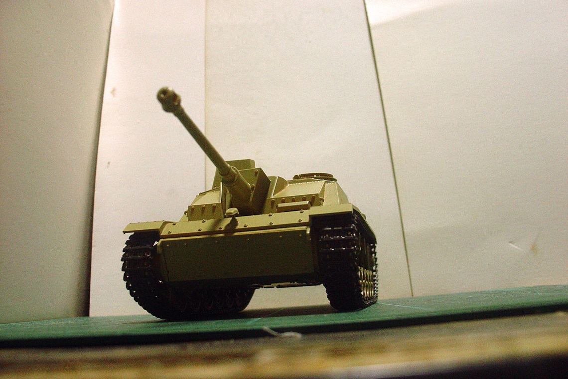 タミヤのミリタリーミニチュアシリーズ No197 ドイツ軍 ３号突撃砲G型 その１