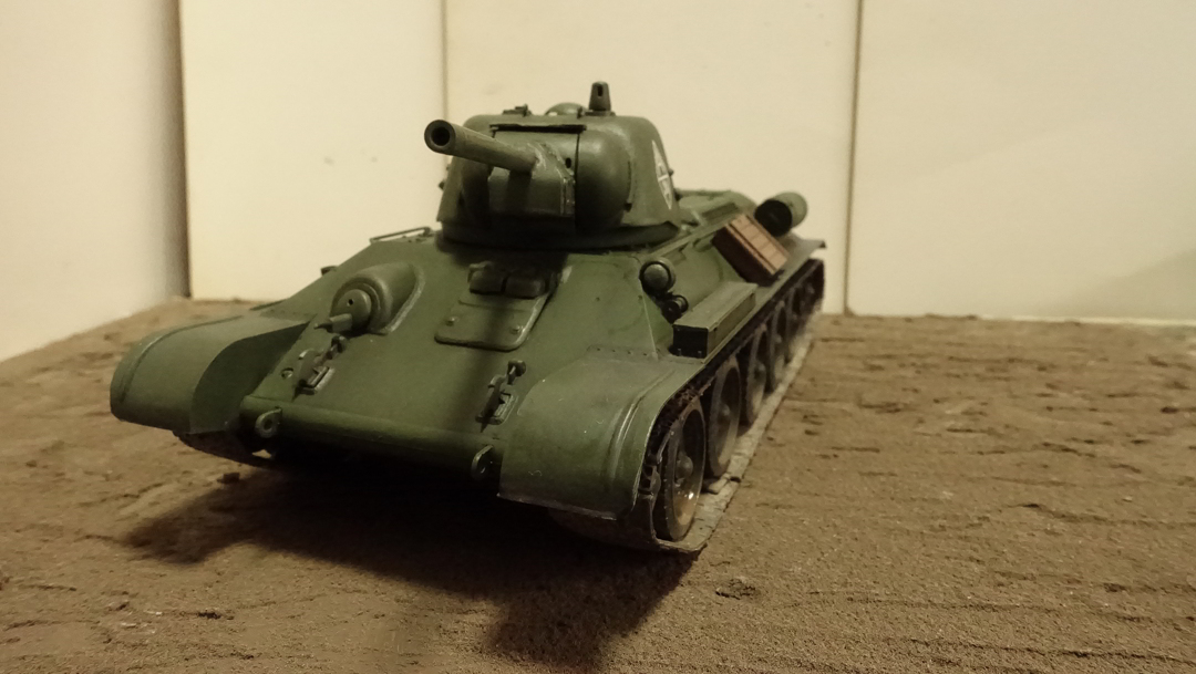 タミヤのミリタリーミニチュアシリーズ No.149 ソ連軍 Ｔー３４戦車 その１