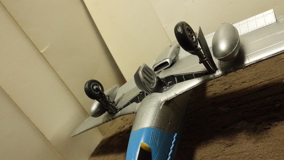 タミヤの傑作機シリーズ No.040 アメリカ軍 P-51D マスタング その４