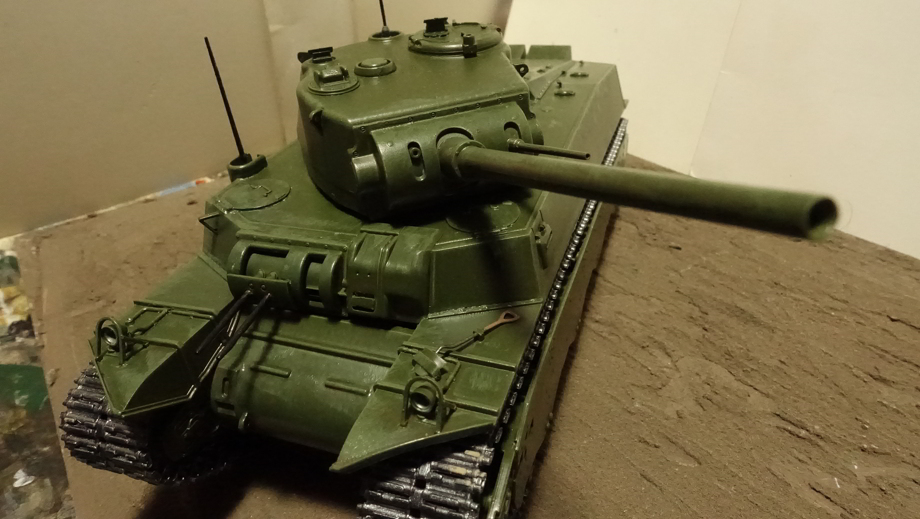 ドラゴンのBL6789 アメリカ陸軍 M6A1重戦車 その４