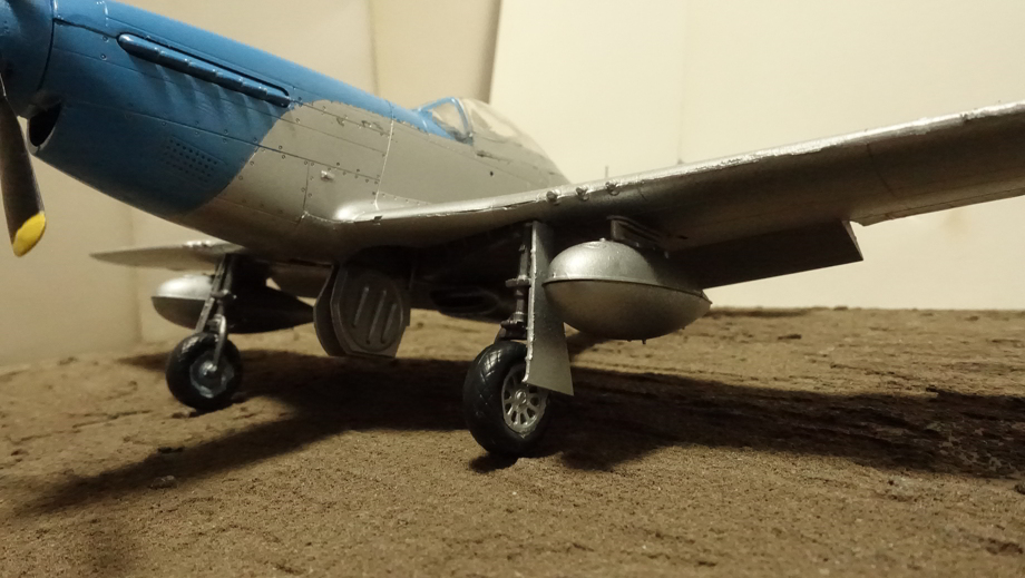 タミヤの傑作機シリーズ No.040 アメリカ軍 P-51D マスタング その４