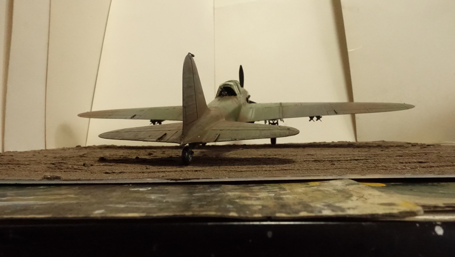 タミヤの傑作機シリーズ No.113 ソ連軍 IL-2 シュトルモビク その３