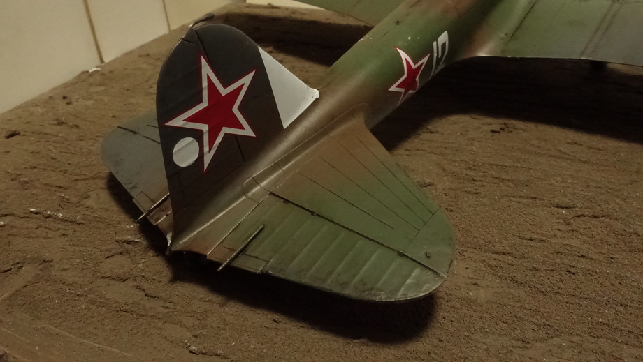 タミヤの傑作機シリーズ No.113 ソ連軍 IL-2 シュトルモビク その４