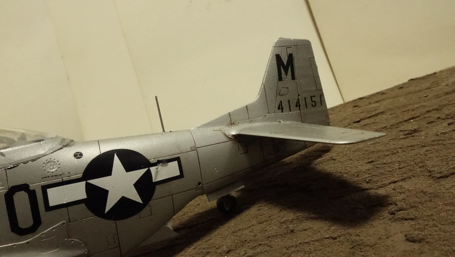 タミヤの傑作機シリーズ No.040 アメリカ軍 P-51D マスタング その６