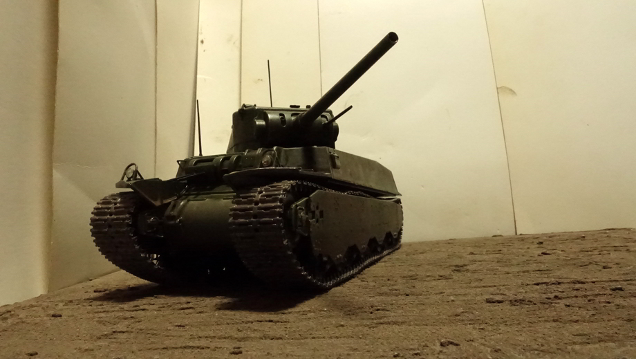 ドラゴンのBL6789 アメリカ陸軍 M6A1重戦車 その１