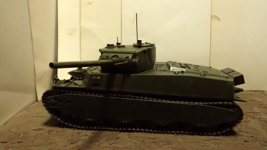 ドラゴンのBL6789 アメリカ陸軍 M6A1重戦車 その２