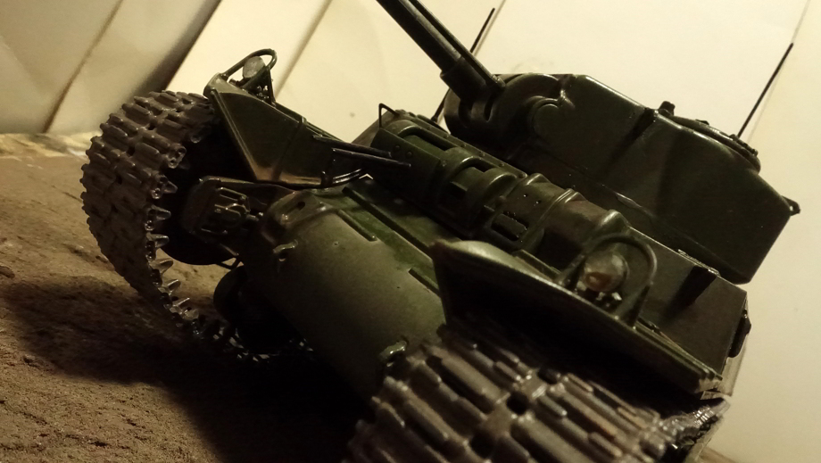 ドラゴンのBL6789 アメリカ陸軍 M6A1重戦車 その５