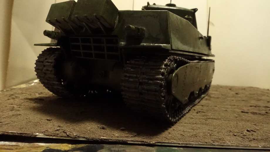 ドラゴンのBL6789 アメリカ陸軍 M6A1重戦車 その６