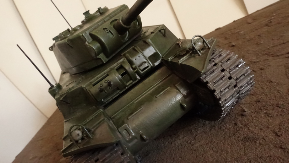 ドラゴンのBL6789 アメリカ陸軍 M6A1重戦車 その３