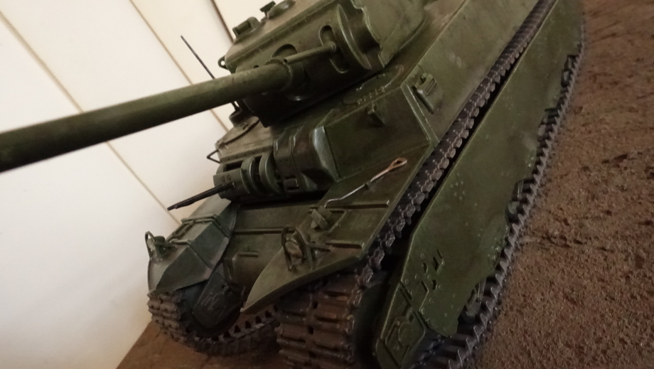 ドラゴンのBL6789 アメリカ陸軍 M6A1重戦車 その４ title=