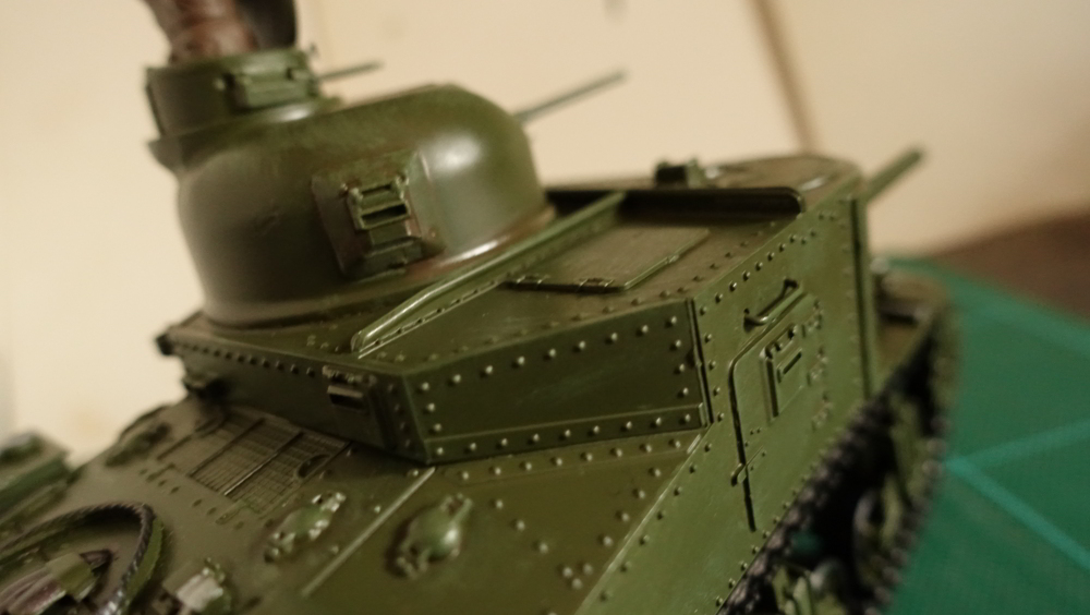 タミヤのミリタリーミニチュアシリーズ No.039 アメリカ陸軍 M3リーMkI戦車 その５