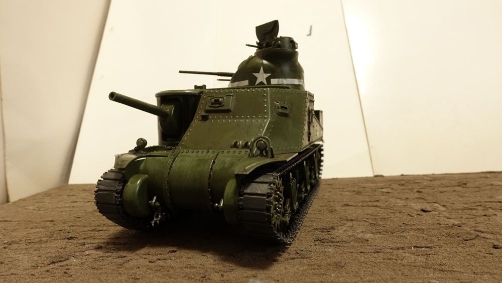 タミヤのミリタリーミニチュアシリーズ No.039 アメリカ陸軍 M3リーMkI戦車 その１