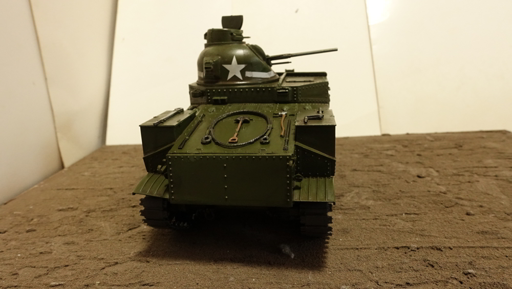 タミヤのミリタリーミニチュアシリーズ No.039 アメリカ陸軍 M3リーMkI戦車 その３
