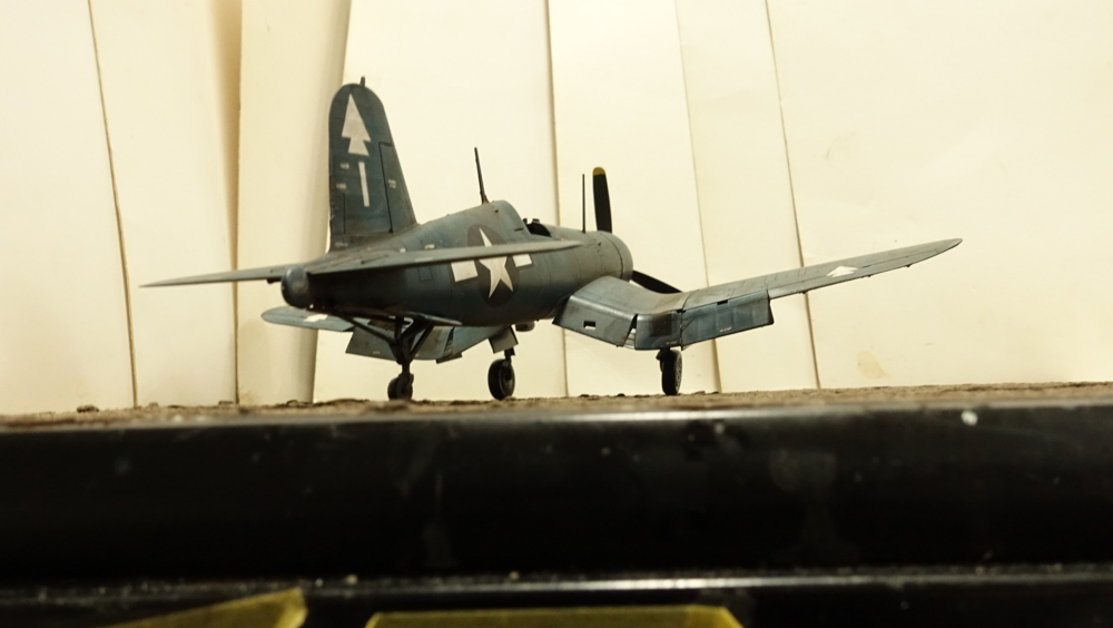 タミヤの傑作機シリーズ No.061 アメリカ軍 F4U-1D コルセア その３