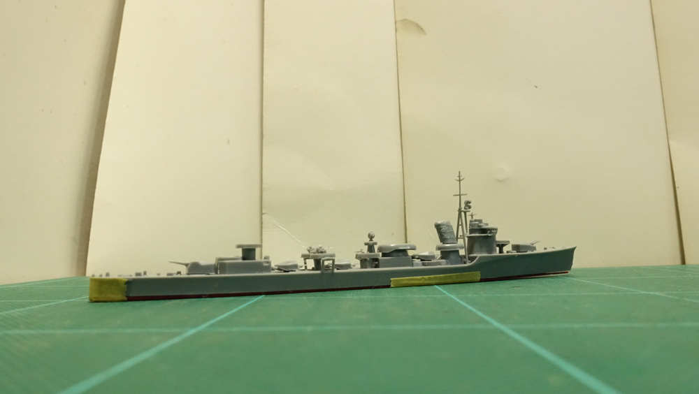 タミヤの1/700 ウォーターラインシリーズ No.408 日本海軍駆逐艦 敷波 その９