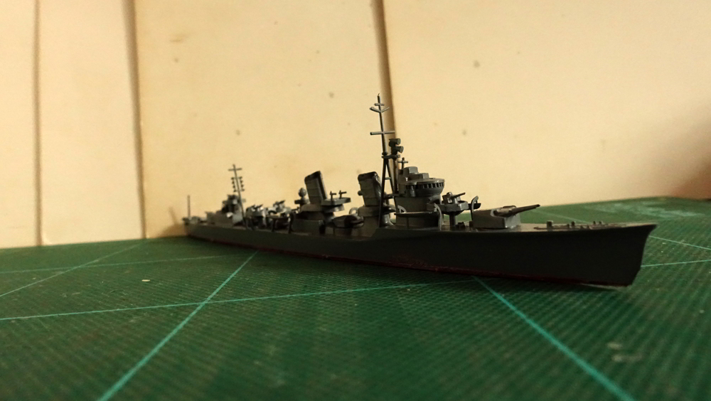 タミヤの1/700 ウォーターラインシリーズ No.408 日本海軍駆逐艦 敷波 その６