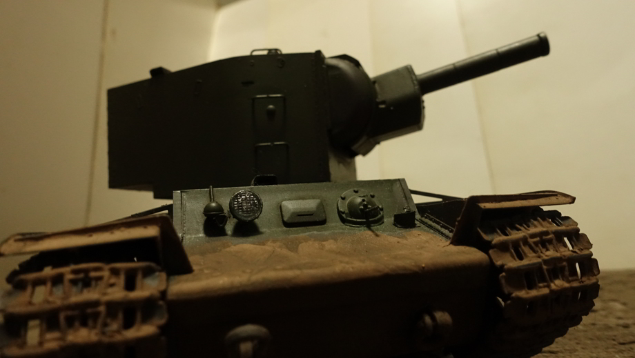 トランペッター ソ連軍 KV-2重戦車 その５