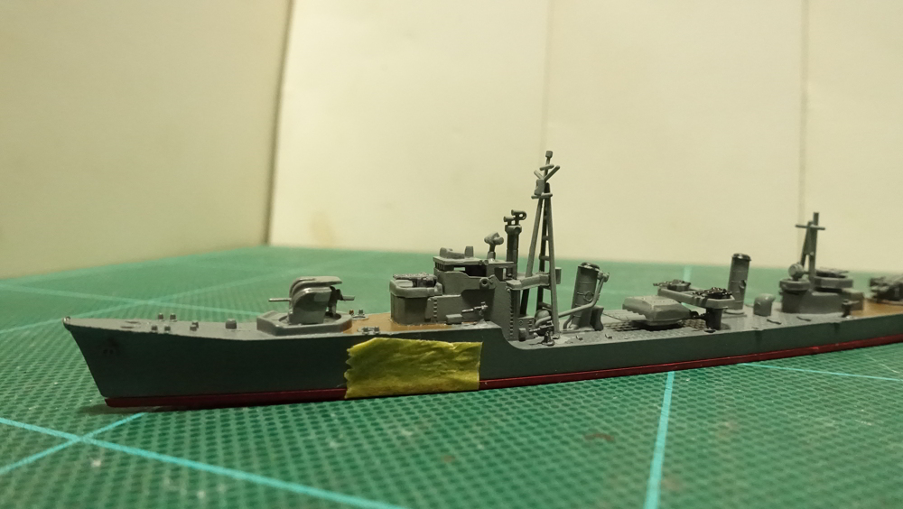 タミヤの1/700 ウォーターラインシリーズ No.408 日本海軍駆逐艦 敷波 その６