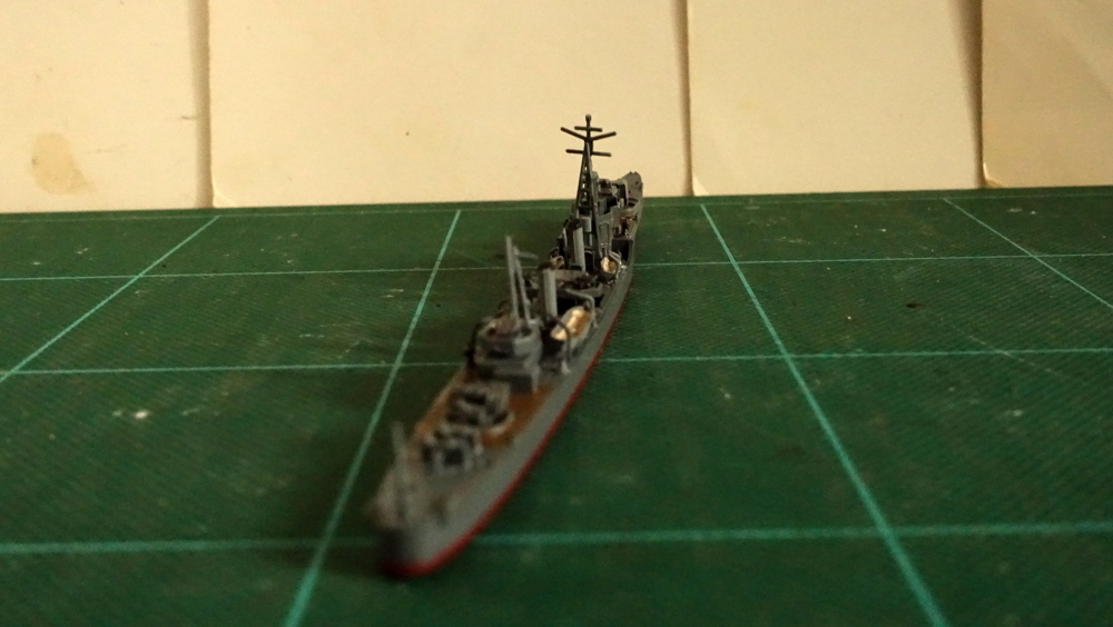 タミヤの1/700 ウォーターラインシリーズ No.408 日本海軍駆逐艦 敷波 その３