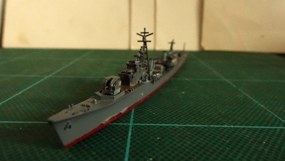 タミヤの1/700 ウォーターラインシリーズ No.408 日本海軍駆逐艦 敷波 その４