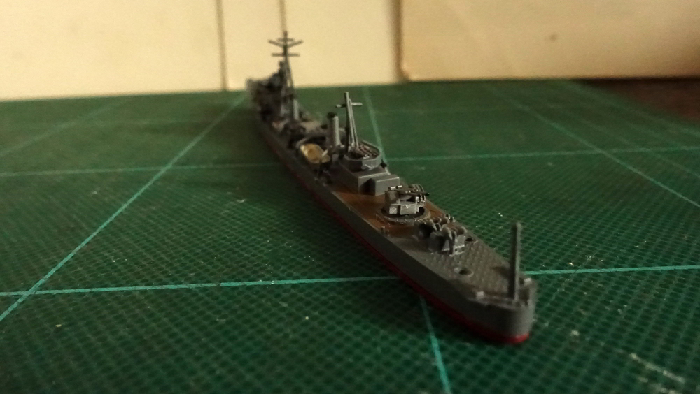 タミヤの1/700 ウォーターラインシリーズ No.408 日本海軍駆逐艦 敷波 その５