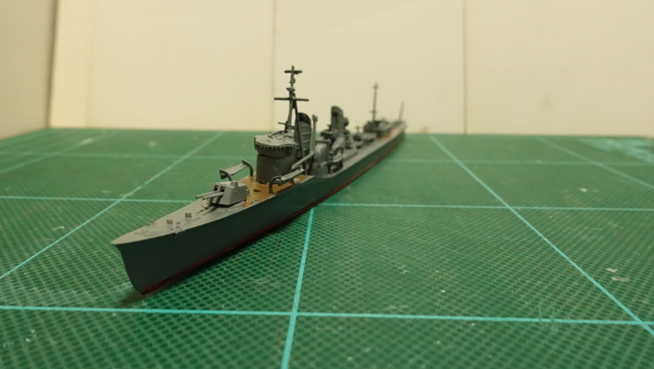 タミヤの1/700 ウォーターラインシリーズ No.408 日本海軍駆逐艦 吹雪 その１