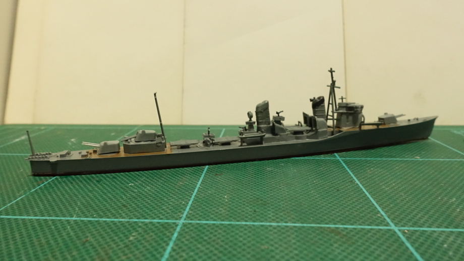 タミヤの1/700 ウォーターラインシリーズ No.408 日本海軍駆逐艦 吹雪 その２